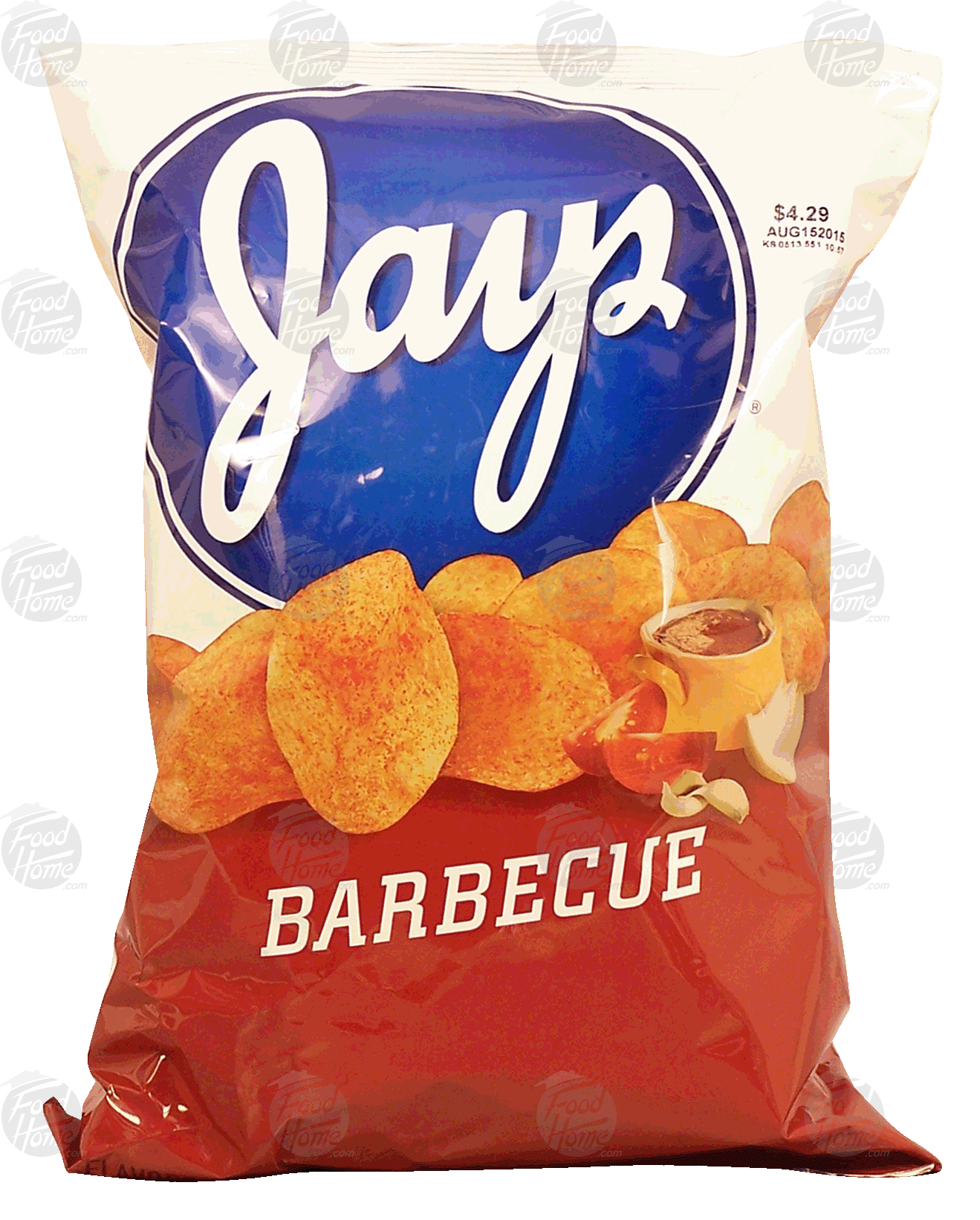 Jay's  barbecue flavored potato chips Full-Size Picture